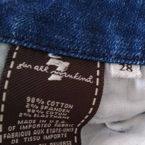 Women's 7 For All Mankind " A Pocket" Jeans - Picture 5 of 5